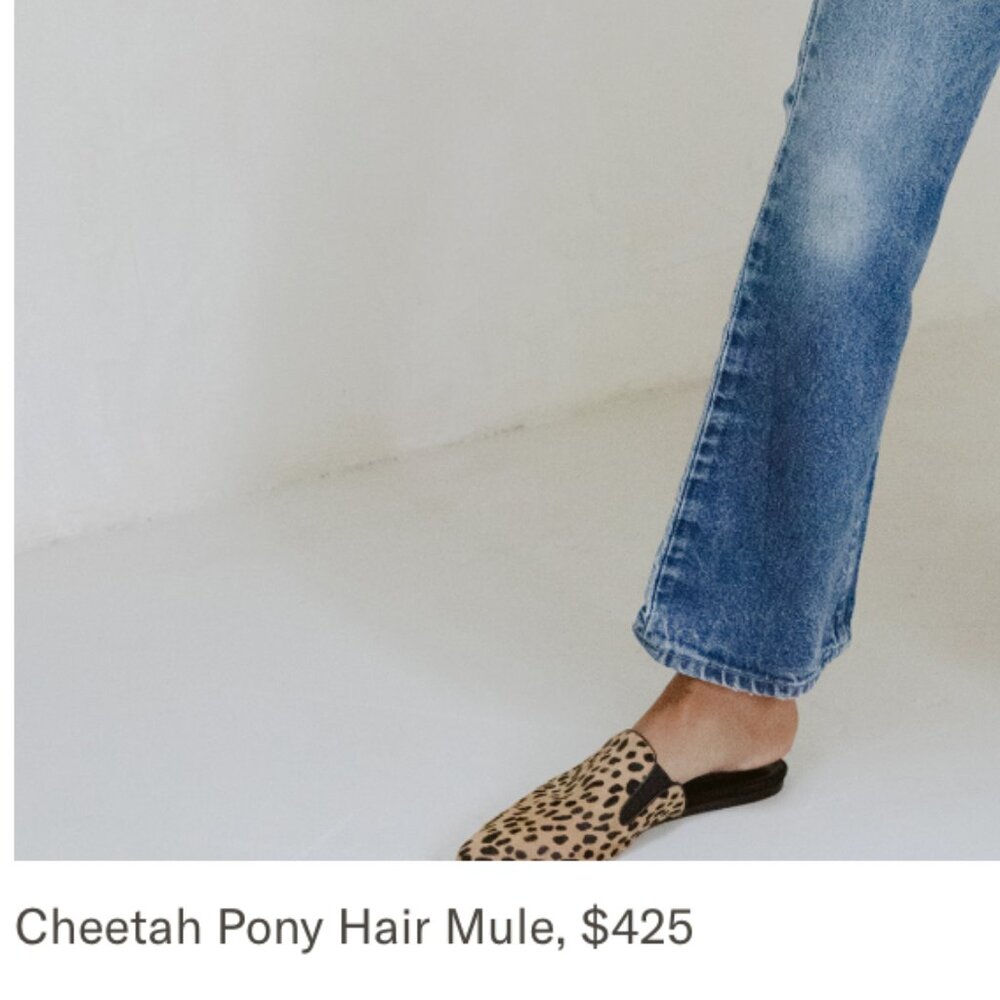 Jenni Kayne - Pony hair mules - Size 39 - US 8 1/2 - 9 - Made in Italy - Picture 5 of 5